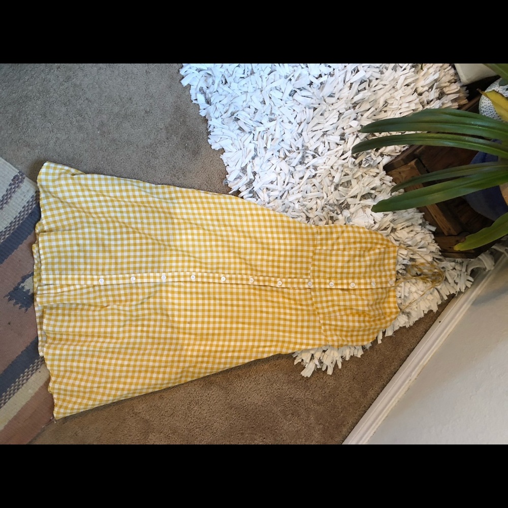 A frame mid length dress